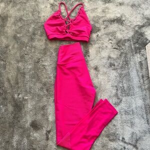 Deep Pink Beach Riot Bra (Matching Leggings Listed Separately)